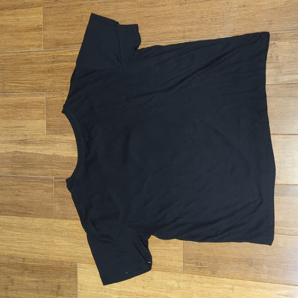 Disney Minnie Mouse Black Crop T-Shirt XXL - Picture 7 of 7
